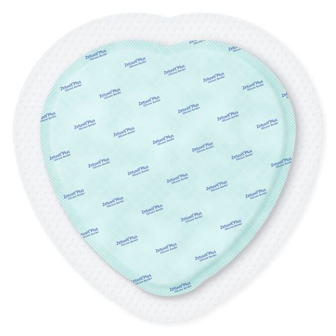 ZETUVIT Plus Silicone Border Sacrum 23x23 cm
